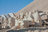 Nemrut Dagi Milli Parki, the tomb of King  Antiochos I, west terrace